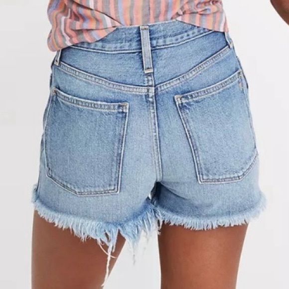 Madewell NWT The MomJean Short Destructed Edition Sz 28 - Picture 15 of 15